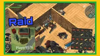 Base Raid Player 9576 opening the entire base and crates Ldoe, Last day on earth Survival 2022
