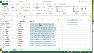 Microsoft Excel - HYPERLINK Function with Example