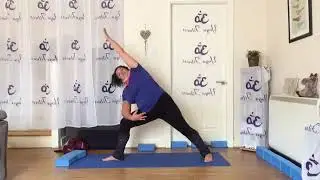 Yoga Flow 2np Part (Sun salutations with Warrior 2 and 1, Forward and back bends)
