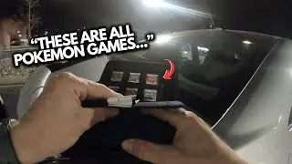 I bought Video Games from a guy in a Parking Lot at Night...