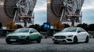 change the color of the car in photoshop