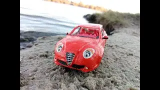 Альфа Ромео МиТо из пластилина/Alfa Romeo MiTo made of plasticine