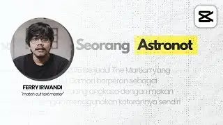 Tutorial Efek Text Match Cut Ala Ferry Irwandi di Capcut Desktop
