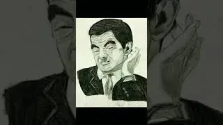 Mr Bean pencilsketch by #kartikaiyrathore