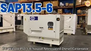FG Wilson P13.5-6 Sound Attenuated Diesel Generator Set (SAP13.5-6)