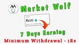 MARKET WOLF APP Loot OFFER 600Rs// Market Wolf Refer And Earn // Market Wolf Account Opening Process