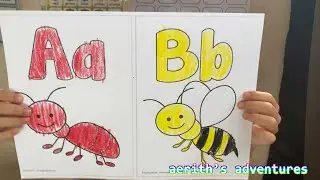 Let's learn the Alphabets | ABC Letters | Phonics | Coloring | Aerith's Adventures Ep47