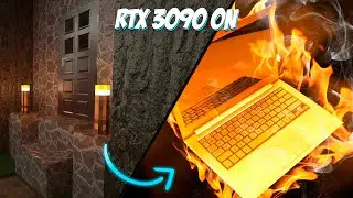 THEN I TURNED ON SUPER REALISTIC GRAPHIC [MINECRAFT] | RTX 3090 8K HD 2048x EXTREME settings