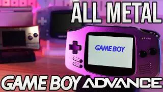 Repair and Upgrade To The Ultimate All Metal Gameboy Advance! #gameboy #repaired #pcbway