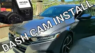 DASH CAM Install Honda Accord (2018-2022)