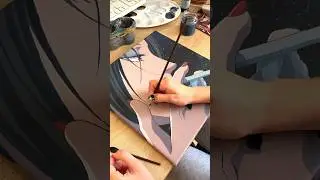 🖤Painting a portrait of Nana 🖤 #nana #anime #art