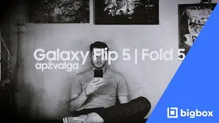 Samsung Galaxy Flip 5 | Fold 5 apžvalga | BIGBOX.LT