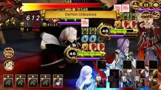 [GA]Seven Knights : How i kill Lv. 20 Dragon (This is my fix skills)