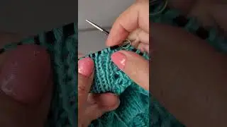 Кардиган Авоська Кучинелли. Распределенная вытачка. Укороченный ряд на правой полочке