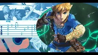 The Legend of Zelda - Zora's domain Tutorial Guitar