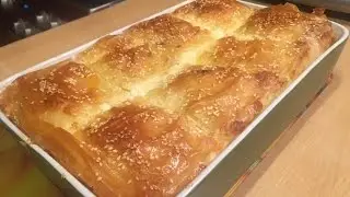 Сырный пирог. Гибаница.