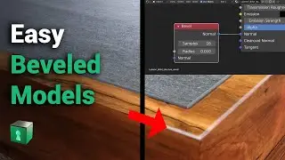 Blender Secrets - Easy Beveled Models