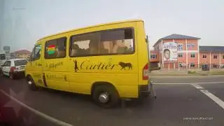 Accra To Cape Coast - Window Seat (4K TIMELAPSE VIDEO)