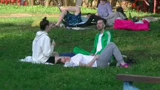 Майский отдых на озере Белом