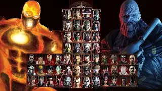Mortal Kombat Komplete Edition Все Фаталити Боссов В MORTAL KOMBAT 9