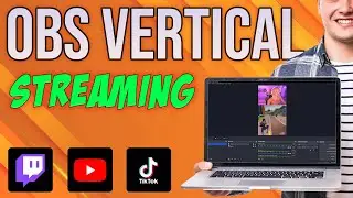 How to Stream Vertical on OBS | OBS Vertical Streaming | OBS Tiktok (No Plugin)