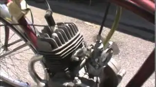 Motorized Bicycle From The Trash