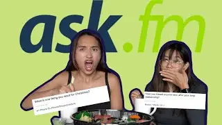 Reacting to our Old Ask.fm questions
