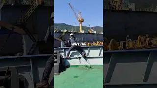 Why Ships Throw a Rope Before Docking