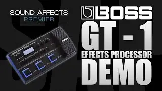 Boss GT-1 Guitar Effects Processor Demo Review w/ Tom Quayle