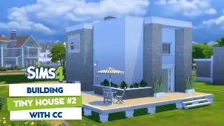Building Tiny House N2 || With CC || Sims 4