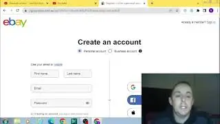 How to Open an eBay Account 2022 using Google or Facebook (Register for ebay)