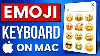 How To Use EMOJI Keyboard on Mac (FAST & EASY) - Macbook Emojis Shortcut