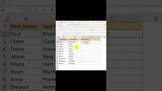 Combine data of two cells in Excel