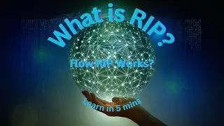 What is RIP? || How RIP works? || Learn in 5 mins. #RoutingInformationProtocol #invideoai