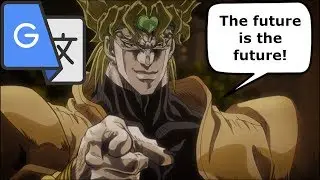 Jotaro vs DIO but DIO is high and Jotaro thinks DIO is god