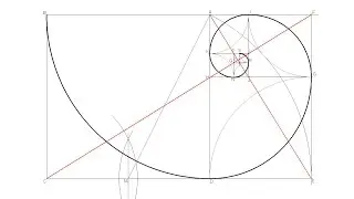 How to draw a Golden Ratio Spiral