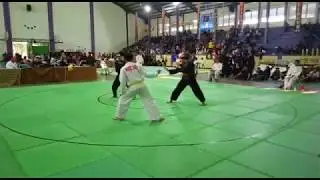 PERISAI DIRI TANDING KELAS C PUTERA DEWASA!!!! LAGI LAGI KENA LEHER LAGI !!!!!!
