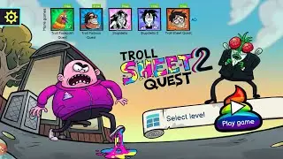 Troll Sheet Quest 2 - All Levels Gameplay 1-16 + Special Level Android,iOS