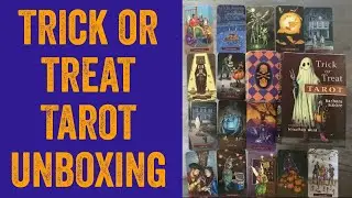 Greatest Halloween Tarot Deck Ever?! Trick Or Treat Tarot by Barbara Moore