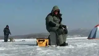 Зимняя рыбалка.Владивосток  23 12 2012г