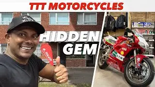the Cafe Racer visits TTT Motorcycles Village