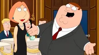 Peter Surprised to meet Lois' Ex and Thanks God - Family Guy