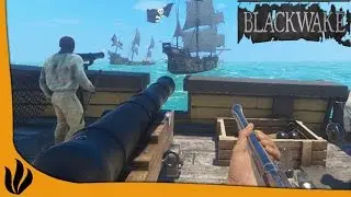 Blackwake FR #1 - LE CYB0RG FAIT DES RAVAGES EN MER ! (surtout sur les navires alliés...)