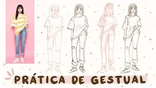 Como Praticar Gestual | Desenhando no Procreate