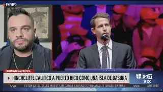 MI OPINIÓN EN LAS NOTICIAS DE UNIVISIÓN SOBRE LAS EXPRESIONES DE TONY HINCHCLIFFE