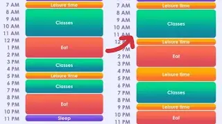 I changed the timetable. Is it any better?(university empire tycoon)