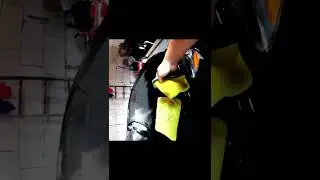 Nissan Altima/washing the car