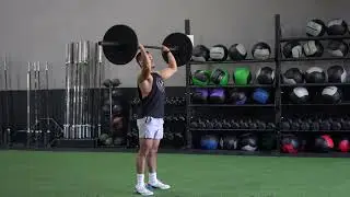 Barbell Strict Press - How To Demo