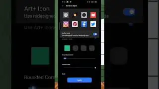 How to Change App Icon Style on Realme #softwaremobiletips