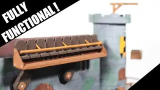 Crazy Castle | spinning flatride | miniature Theme Park scale model